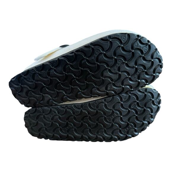 Birkenstock Papillio Slip On Felt Sandals Winter Christmas Size 35 US Size 4-4.5 - Picture 12 of 16